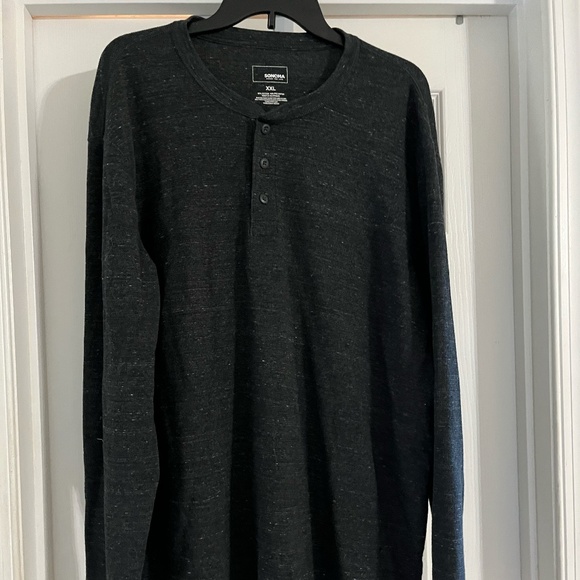 Men's pullover Sonoma XXL shirts-lot of 2 great condition - Picture 3 of 6